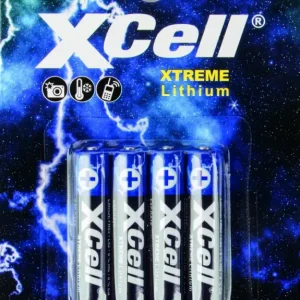 Mega-Angebot Xtreme Mignon (AA) Lithium Batterie - 4er Pack