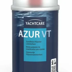 YACHTCARE Azur VT 1000 g Polyesterharz styrolfrei incl. Härter Markenware