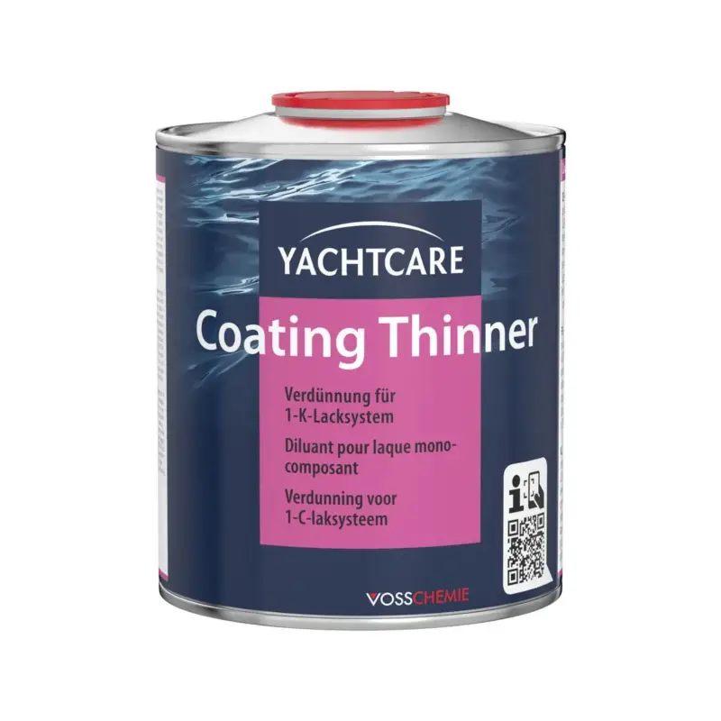 YACHTCARE Coating Thinner 750 ml Verdünner für Boots- und Klarlacke Begrenztes Angebot