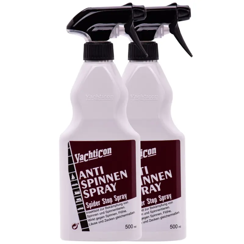 YACHTICON Anti Spinnen Spray 2 x 500 ml = 1 Liter Rabatt