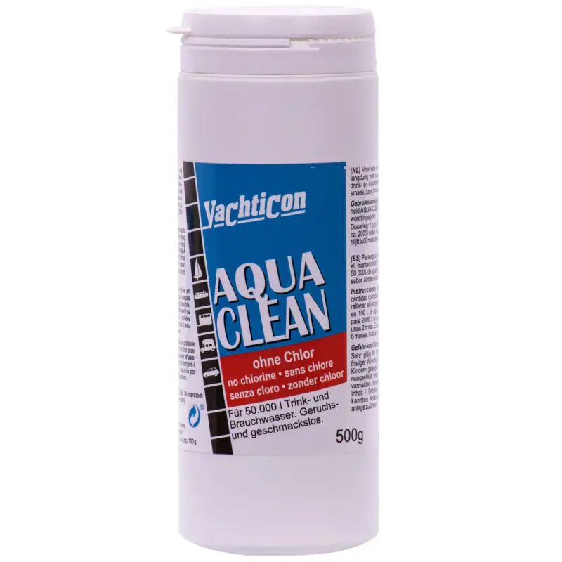 Sofort Bestellen YACHTICON Aqua Clean AC 50.000 ohne Chlor 500 g Pulver