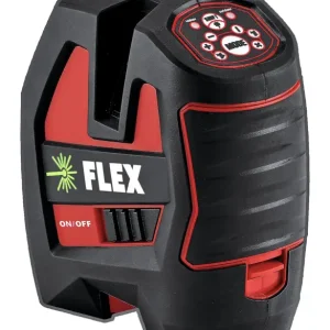 Geprüft Flex ALC 3/1-G/R Selbstnivellierender Kreuzlinien-Laser mit Empfängermodus 2 sichtbare Linien vertikal in Transporttasche