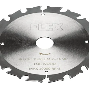 Kracherpreis Flex Standard Kreissägeblatt mit Wechselzahn Dm. 128 mm