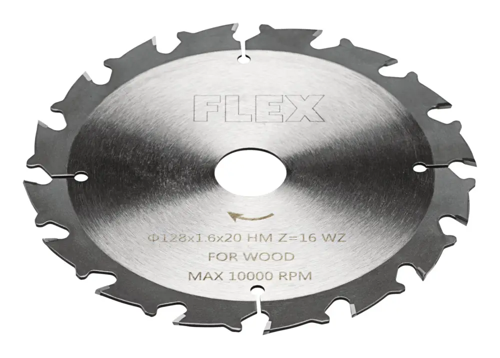 Kracherpreis Flex Standard Kreissägeblatt mit Wechselzahn Dm. 128 mm