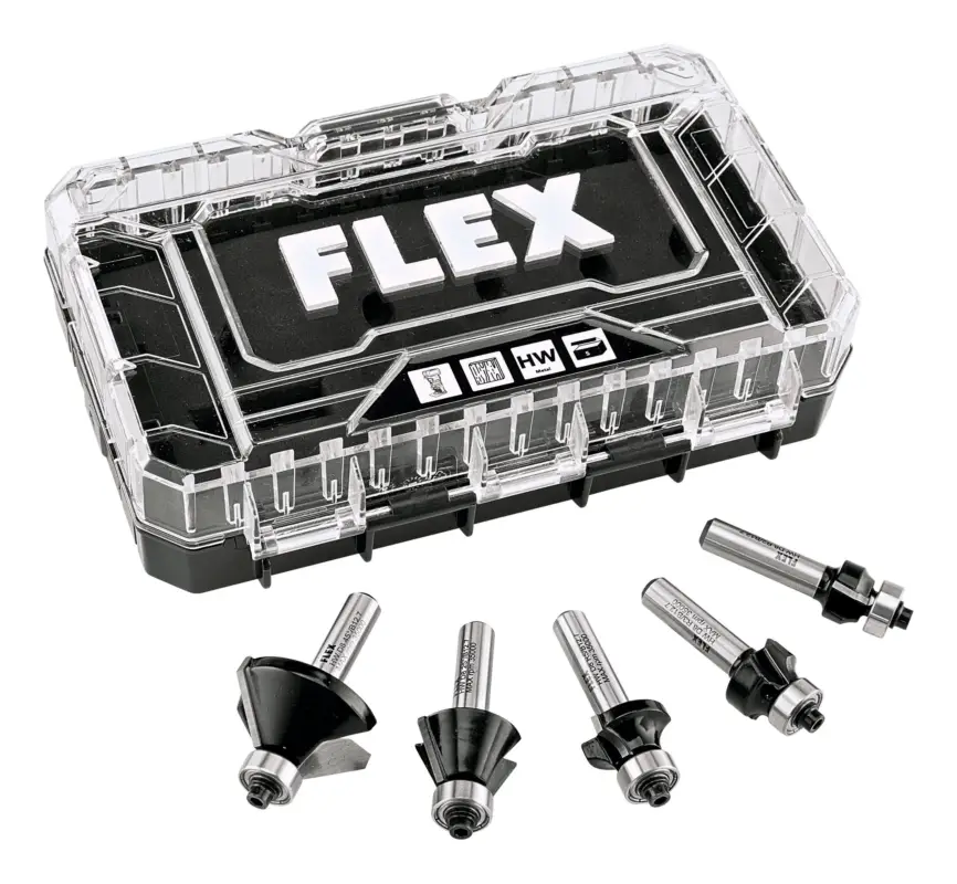 Ausverkauf Flex Kanten-Fräser Set