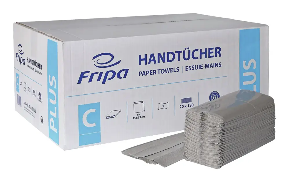 Fripa Plus Handtuchpapier 1-lagig C 33 Bestseller
