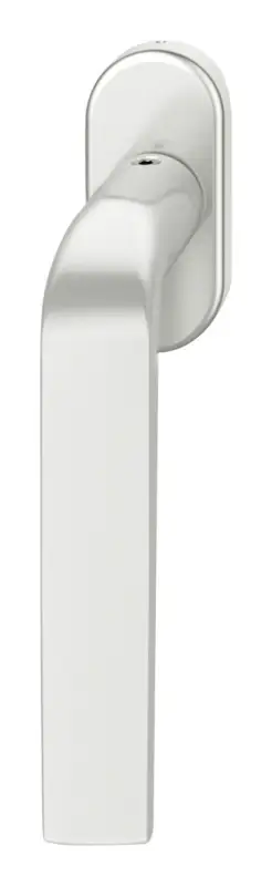 Bestseller FSB Fenstergriff ovale Rosette 7 mm Stift. 10 mm Nocken Stiftüberstand 24-38 mm Aluminium naturfarbig