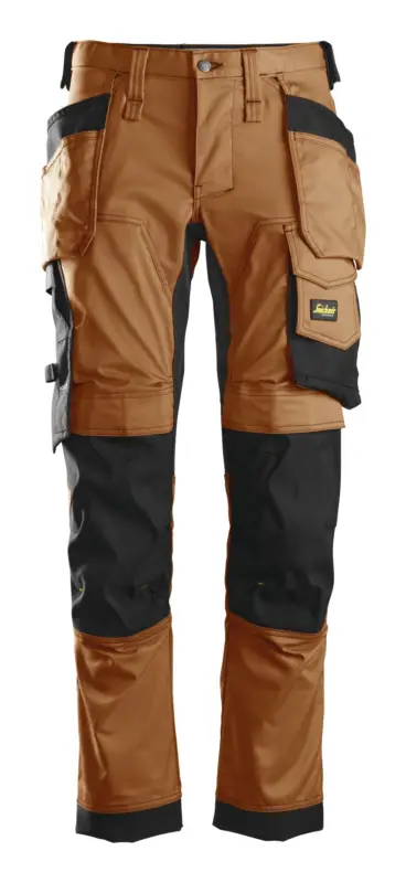 Snickers Workwear Stretch-Arbeitshose 6241, 048, braun-schwarz Aktuell