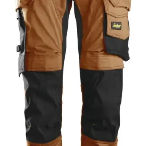 Snickers Workwear Stretch-Arbeitshose 6241, 052, braun-schwarz Nur Für Kurze Zeit