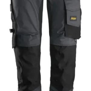 Sonderangebot Snickers Workwear Stretch-Arbeitshose 6341, 56, stahlgrau-schwarz