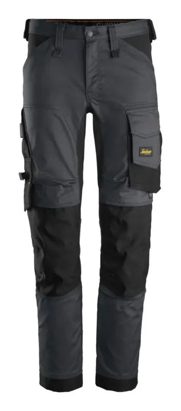 Sonderangebot Snickers Workwear Stretch-Arbeitshose 6341, 56, stahlgrau-schwarz