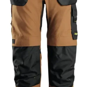 Angebot Snickers Workwear Stretch-Arbeitshose Canvas+ 6224, 050, braun-schwarz
