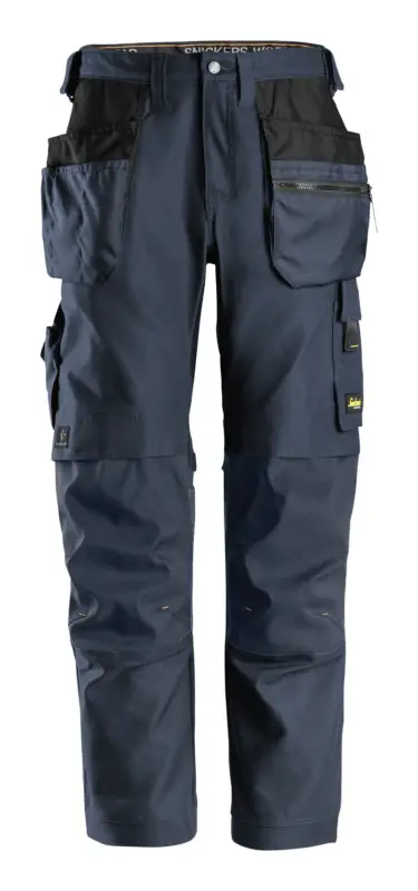 Snickers Workwear Stretch-Arbeitshose Canvas+ 6224, 050, marineblau Abverkauf