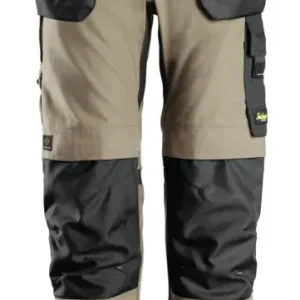 Begrenztes Angebot Snickers Workwear Stretch-Arbeitshose Canvas+ 6224, 056, khaki-schwarz