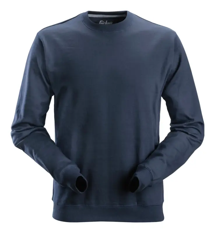 Snickers Workwear Sweatshirt 2810, Baumwolle, 3XL, marineblau Preisreduziert