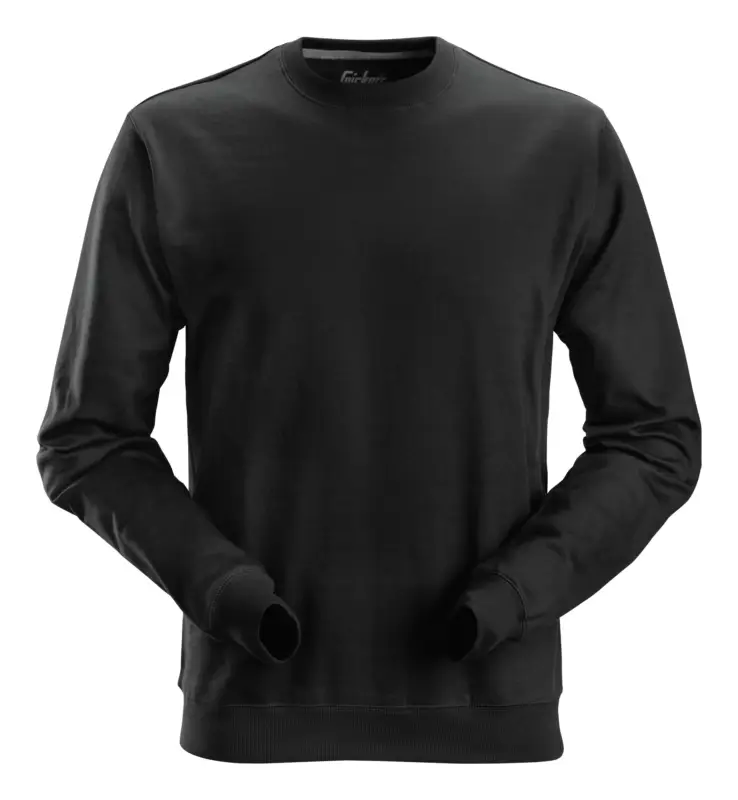 Snickers Workwear Sweatshirt 2810, Baumwolle, 3XL, schwarz Meistverkauft