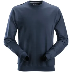 Garantierte Lieferung Snickers Workwear Sweatshirt 2810, Baumwolle, XXL, marineblau