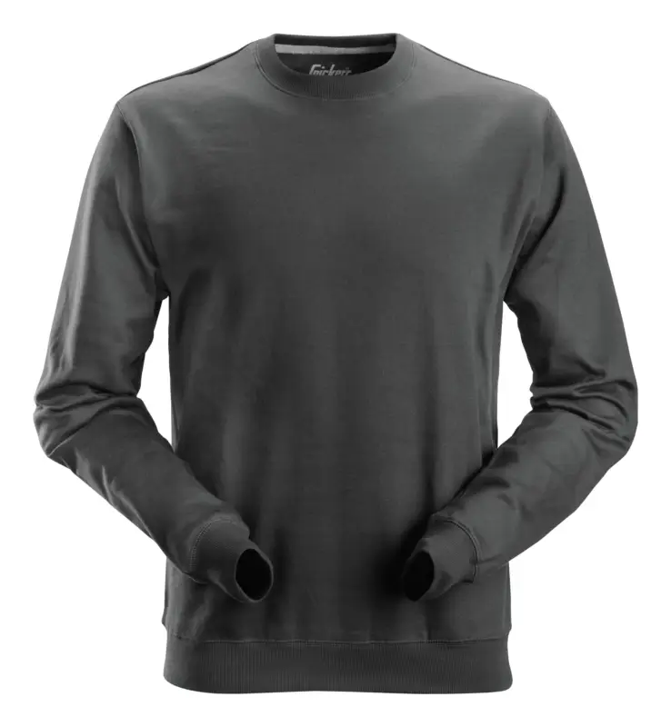 Highlight Snickers Workwear Sweatshirt 2810, Baumwolle, XXL, stahlgrau