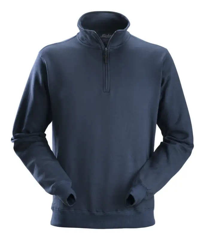 Top-Angebot Snickers Workwear Sweatshirt Troyer 2818, M, marineblau