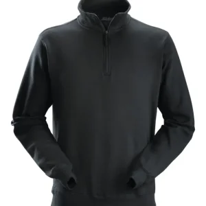 Bestpreis Snickers Workwear Sweatshirt Troyer 2818, M, schwarz