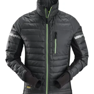 Snickers Workwear Wärmeisolierte Jacke 37.5 8101, XL, schwarz-grau Versand Am Gleichen Tag