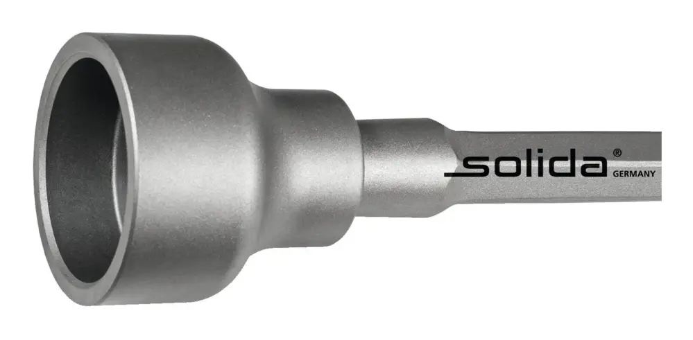 Rabatt Solida Rammglocke Ø 60 x 30 x 350 mm Hex. 22 mm mit 6 Nuten HILTI TE-S 805 / 905