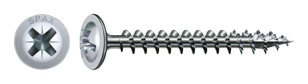 Spax Rückwandschraube Kreuzschlitz Z 3,5 x 20 mm, Wirox(Verpackungseinheit: 3000Stück) Meistverkauft