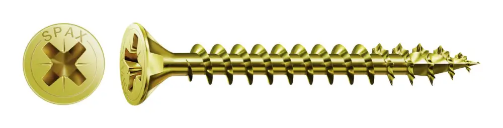 Angebot Spax Senkkopfschraube Kreuzschlitz Z 4 x 15 mm, Yellox HP(Verpackungseinheit: 1000Stück)