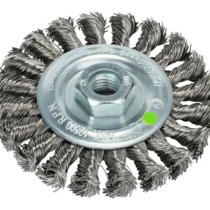 Bosch Zubehör Scheibenbürste für Winkel- und Geradschleifer, gezopfter Draht, rostfrei, 100 mm Schnäppchen