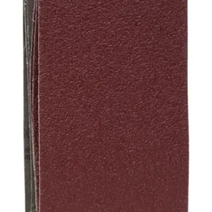 Bosch Zubehör Schleifband, 100 x 610 mm, für Bandschleifer, rote Qualität, K40 - 3er Pack Saisonangebot