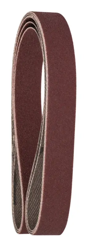 Bosch Zubehör Schleifband, 13 x 451 mm, für Black+Decker Powerfile, rote Qualität, K120 - 3er Pack Markenware