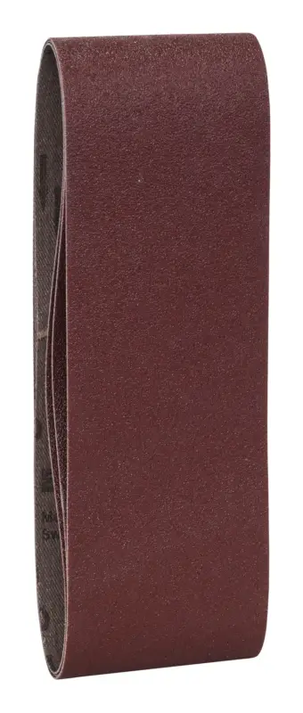 Bosch Zubehör Schleifband, 60 x 400 mm, für Bandschleifer, rote Qualität, K100 - 3er Pack Must-Have