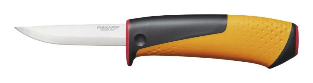 Echt Fiskars Handwerkermesser mit integriertem Schärfer(Verpackungseinheit: 8Stück)