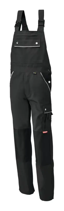 Planam Latzhose, Canvas, 320 g/qm, Größe 54, grau Jetzt Bestellen