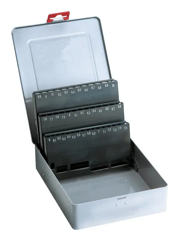 Zertifiziert Forum Metallkassette leer 1-13 mm