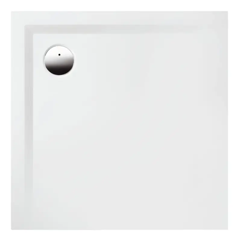 Hoesch Muna Quadratduschwanne 800 x 800 mm - Weiß Neue Kollektion