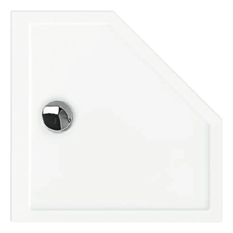 Direktkauf Hoesch Samar Fünfeckduschwanne 1000 x 1000 mm - Weiß