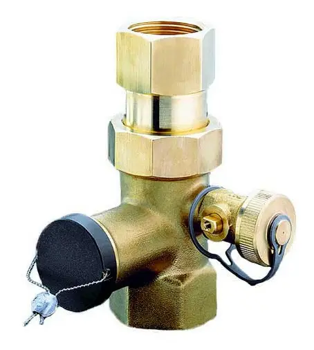 Neu OVENTROP Kappenventil Expa-Con DN 25 PN 10 Rp 1 IG Messing