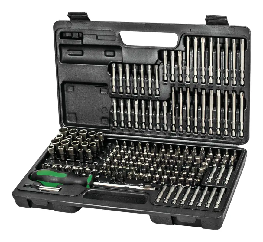 Geprüft Fortis Bit-Sortiment 185-teilig