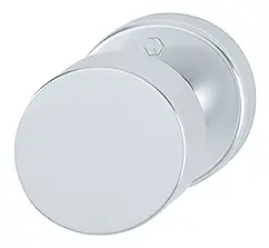 Hoppe Aluminium-Knopfrosette 58/42KV, Vierkant 8 mm, für Wohnungsabschluss-Türen - silberfarben Jetzt Kaufen
