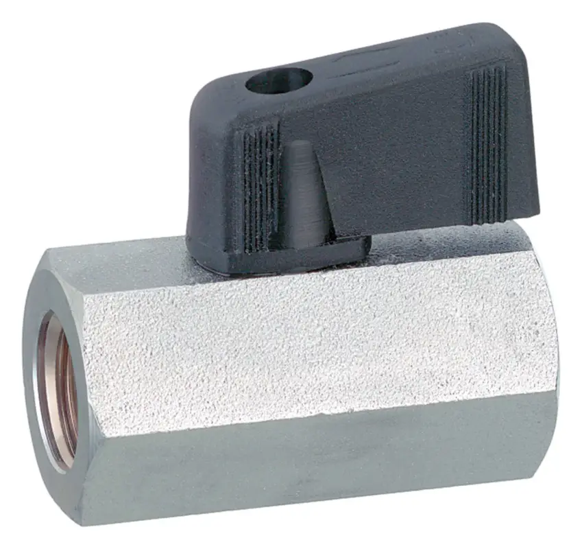 Bee Kugelhahn Messing 93500-1/4" Innengewinde / Innengewinde Flügelgriff PN 30 Sale