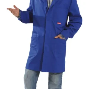 Planam Berufsmantel 100% Baumwolle 290 g/qm Größe 50 kornblau Neu Im Sortiment