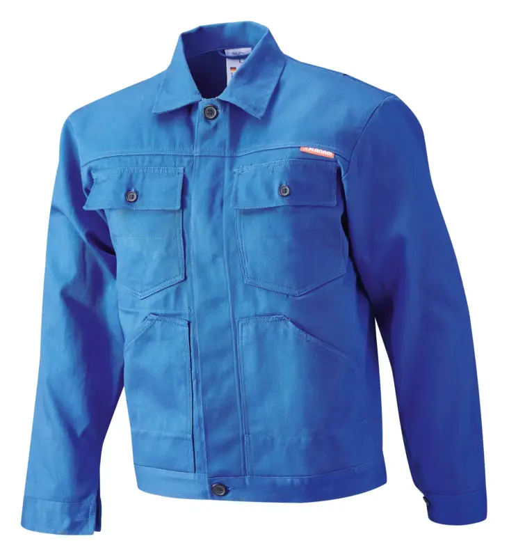 Planam Bundjacke 100% Baumwolle 290 g/qm Größe 48 kornblau Heißes Angebot