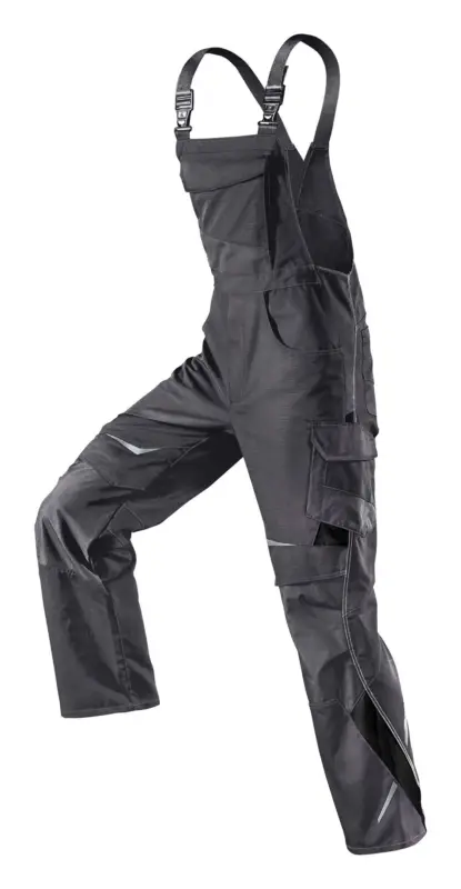 Sichere Zahlung Kübler Latzhose Pulsschlag anthrazit / schwarz Größe 54