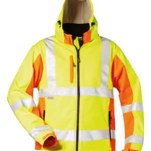 Elysee Warnjacke Adam Softshell Größe XXL gelb / orange Preiswert