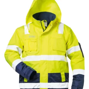 Zertifiziert Safestyle Warnpilotenjacke Axel Größe XL gelb / blau