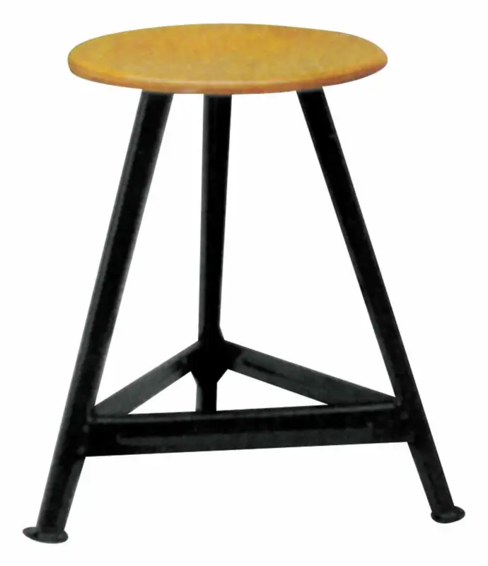 Bestpreis Bandstahl-Hocker 3 Beine H550 mm