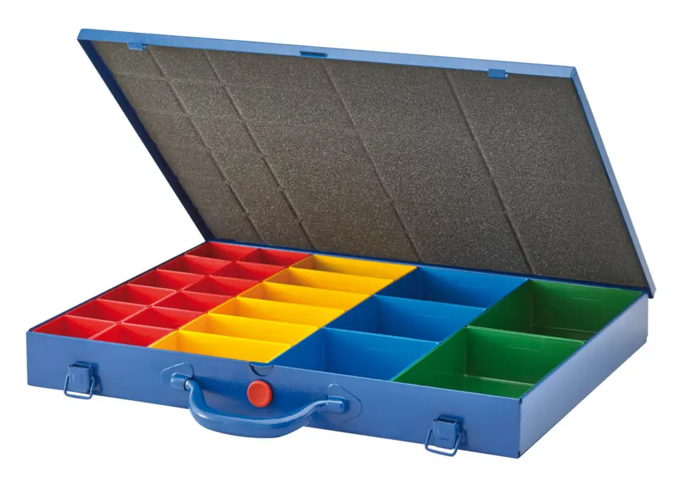 Geprüft Wesma Sortimentskasten 23 Boxen 440 x 330 x 50 mm (H)
