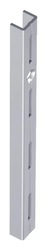 Element System Lochschienen silberfarbig 1-reihig 1500 mm(Verpackungseinheit: 1Paar) Letzte Chance