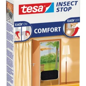 Tesa Fliegengitter anthrazit 2 x 0,65m x 2,2m Tür Comfort Angebot